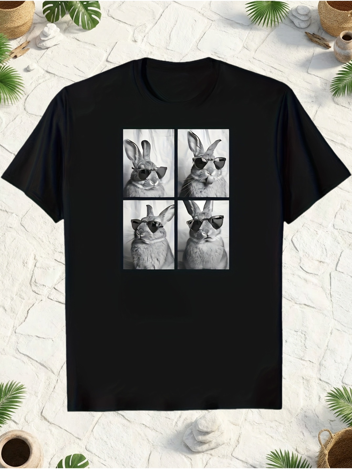 Men'S Fashion Easter - Camiseta Divertida com Tema de Óculos