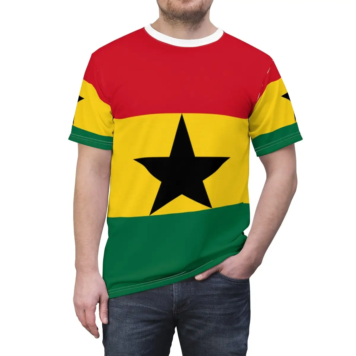 Mens Fashion Dress Shirts - Camiseta 3D com estampa abstrata da