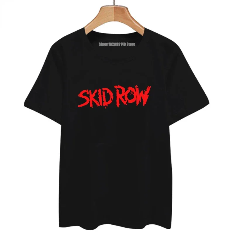 Mens Fashion Dress Shirts - T-shirt gráfica Skid Row para homens