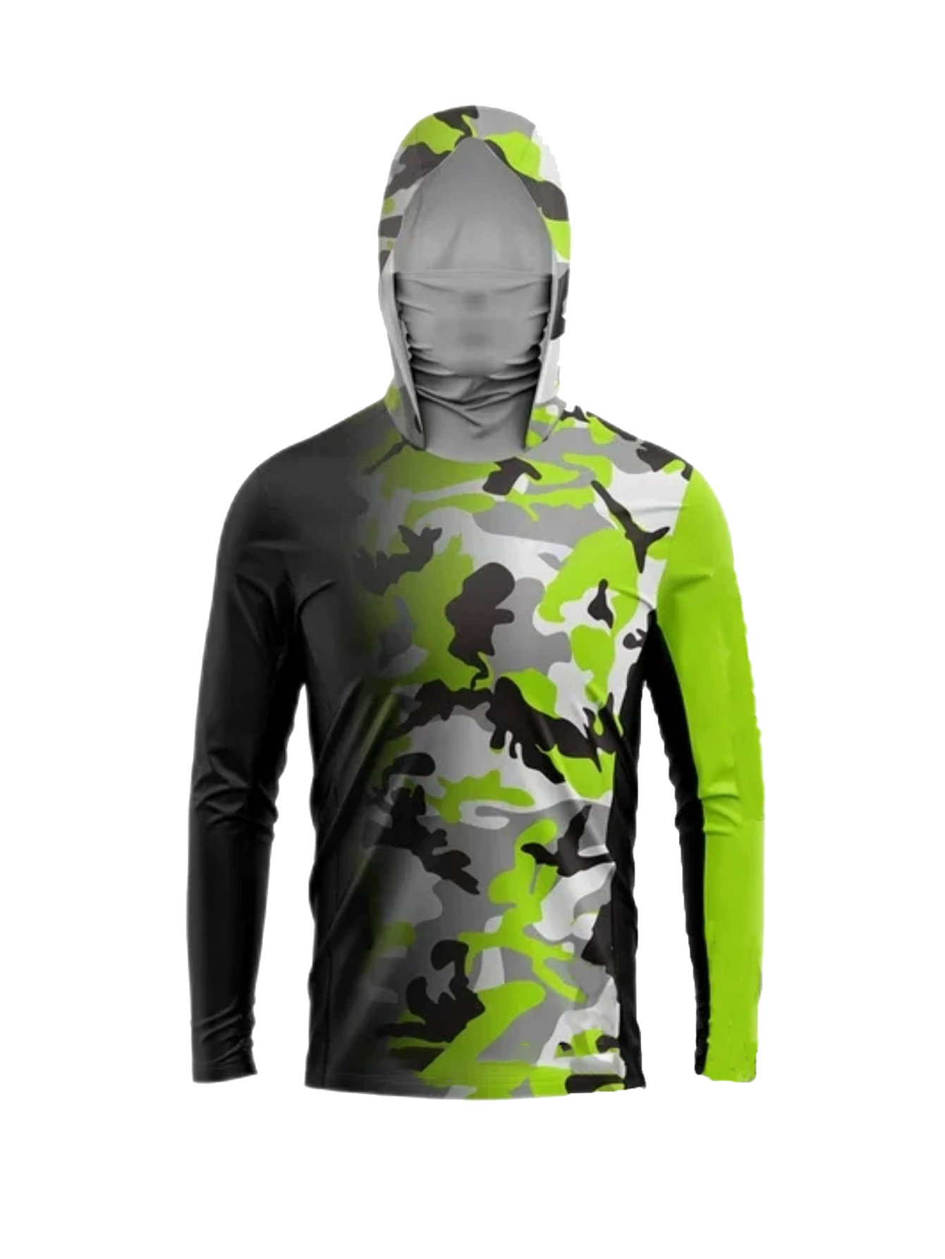 Men Fashion Upper - Camiseta de Manga Longa com Capuz