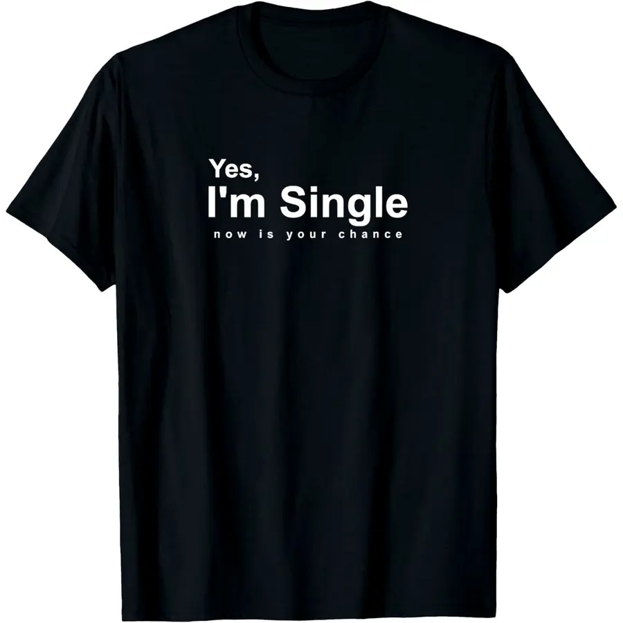 Men'S Fashion Quotes - Camiseta Masculina Engraçada com Estampa 'Sim,