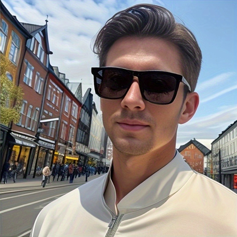 Men Fashion Photography - Óculos bonitos e modernos adequados para