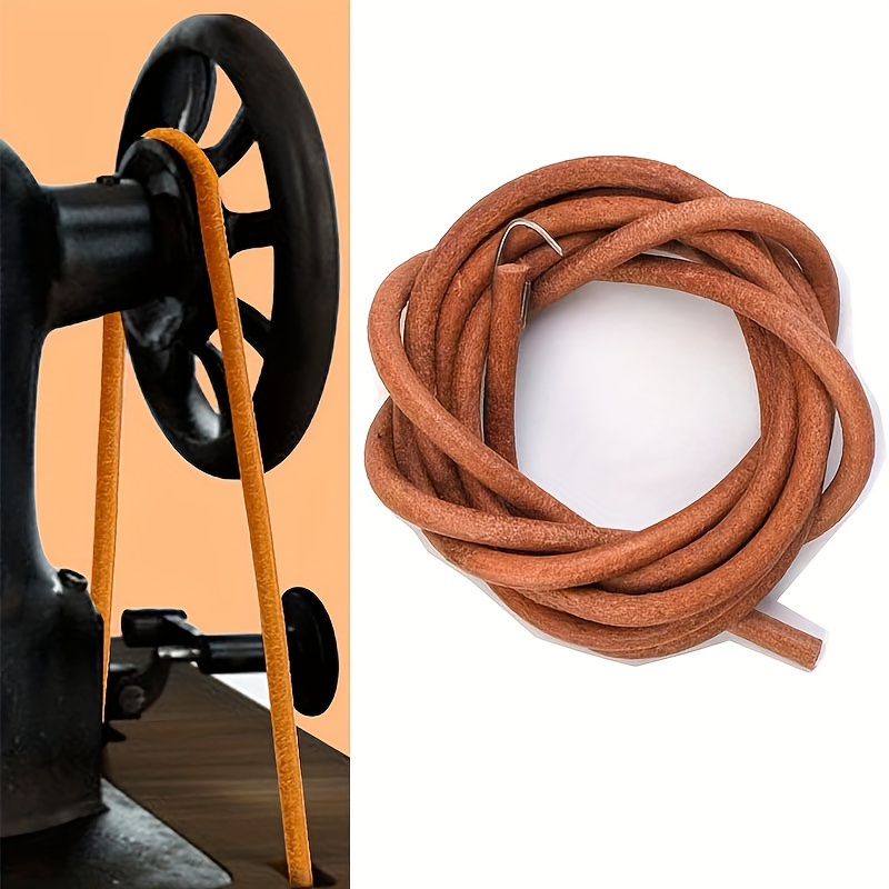 Leather Belt Braided - Durável Brown Cowhide Máquina De Costura,