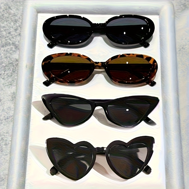Men Fashion Photography - Conjunto de 4 Pares de Óculos
