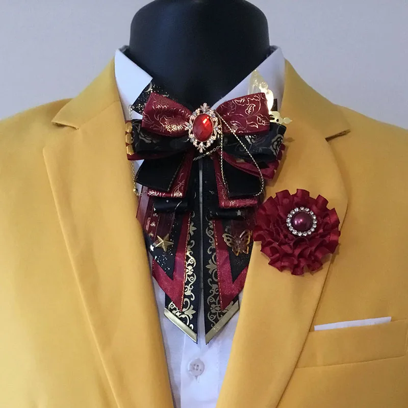 Mens Fashion Dress Shirts - Gravata borboleta de casamento masculino e