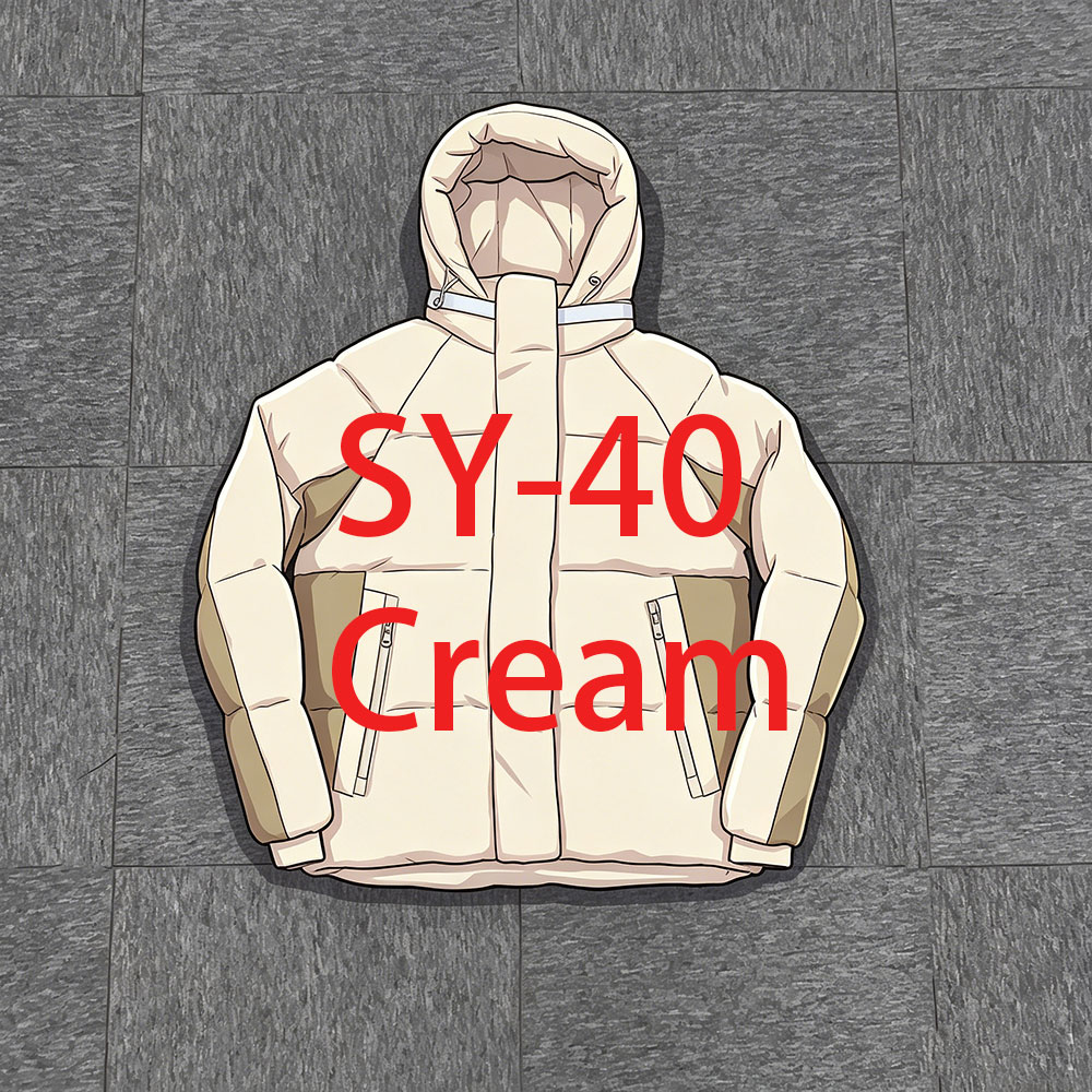 Men'S Fashion Zipper Hoodie - Jaqueta de Inverno Masculina SY-40 com