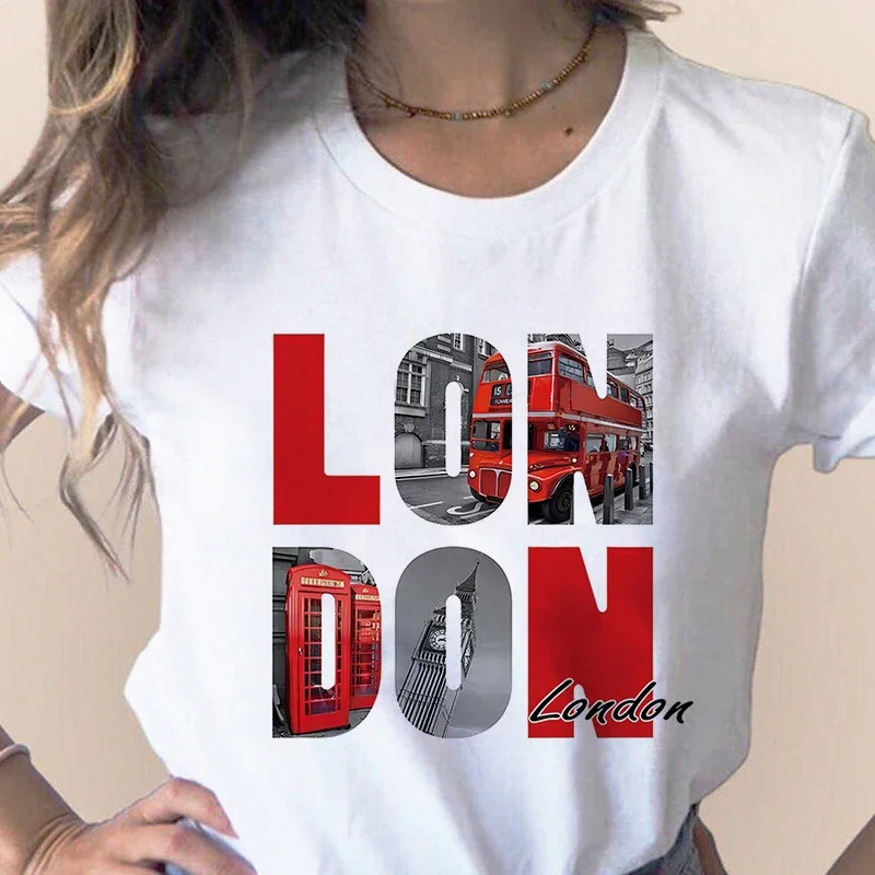 York Men'S Fashion - Moda cidade impressa camiseta paris londres
