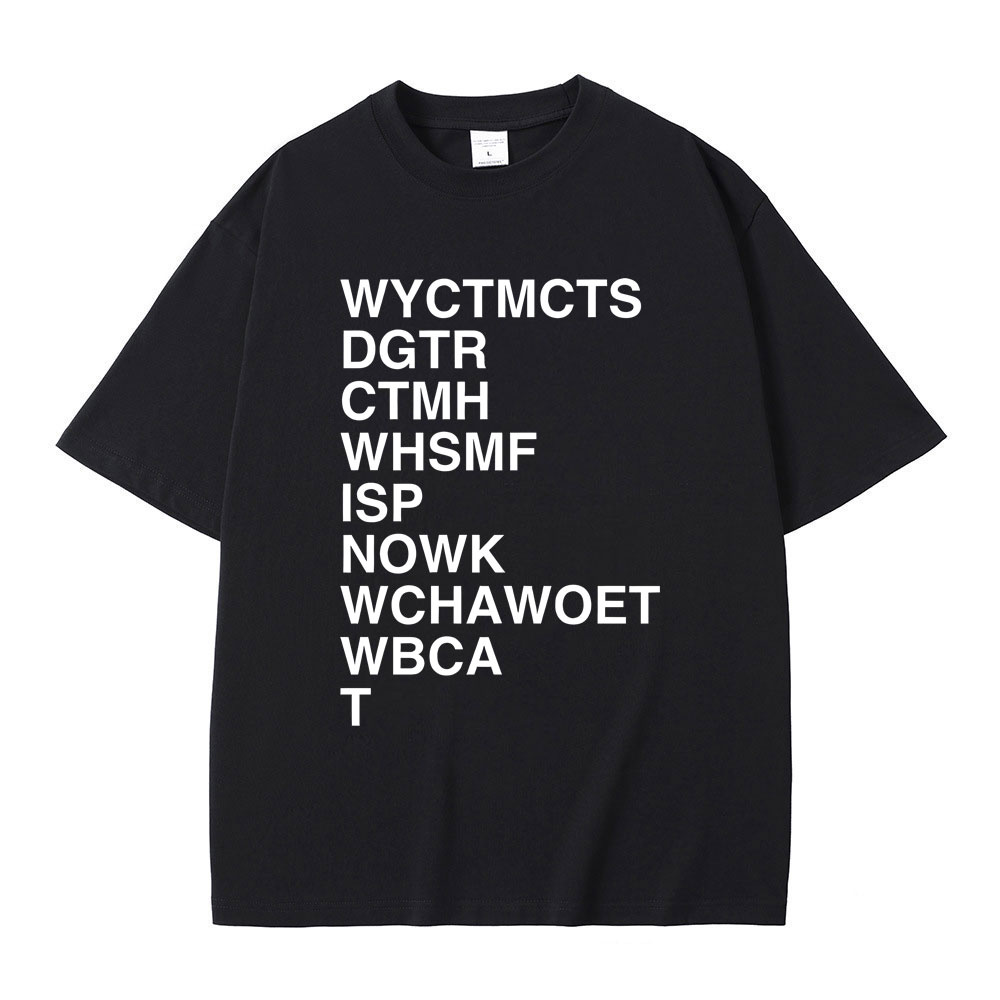 Men'S Fashion Quotes - Camiseta Unissex Casual Oversized com Estampa