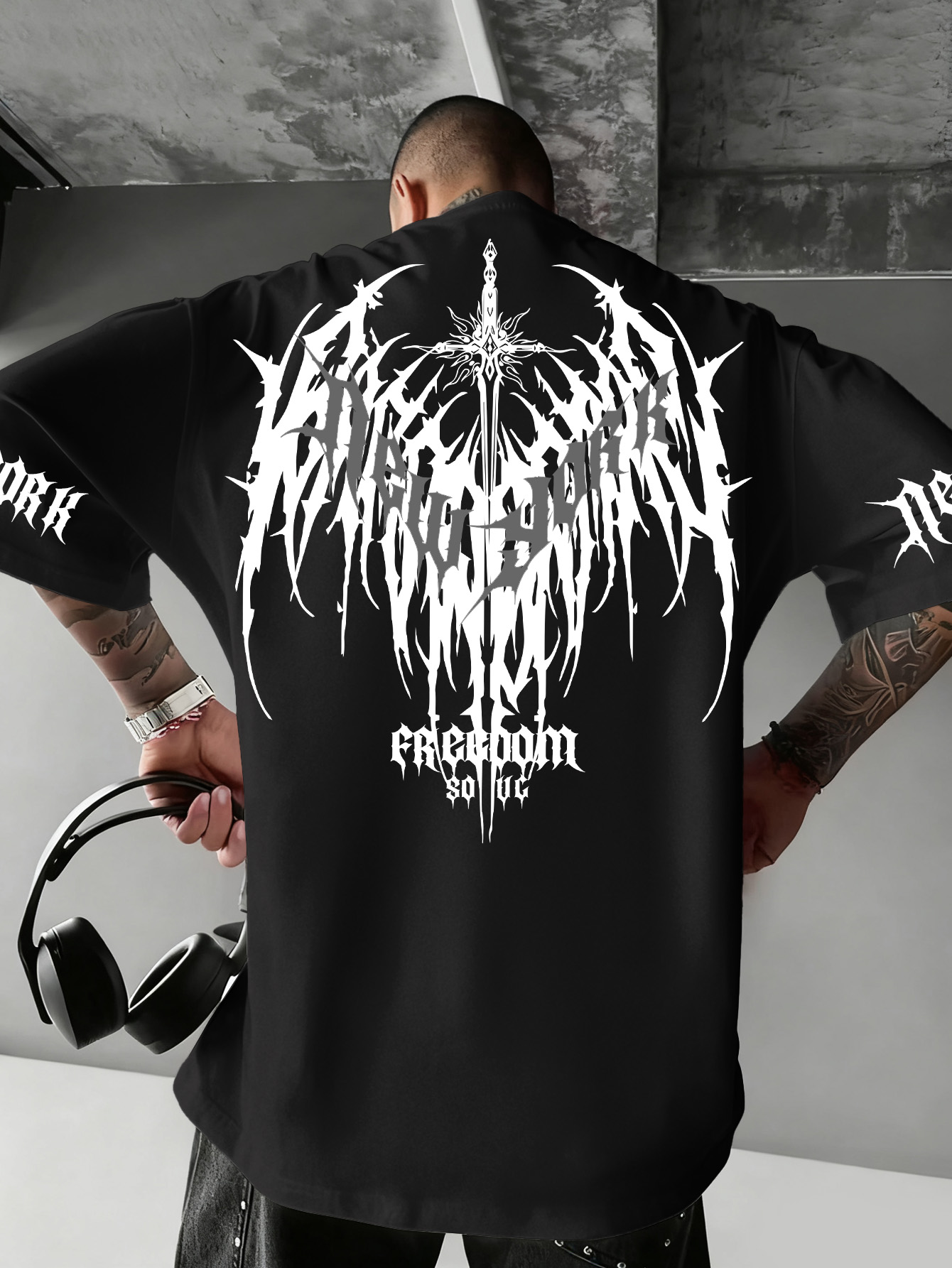 Camiseta masculina de manga cu - York Men'S Fashion avaliação e preço