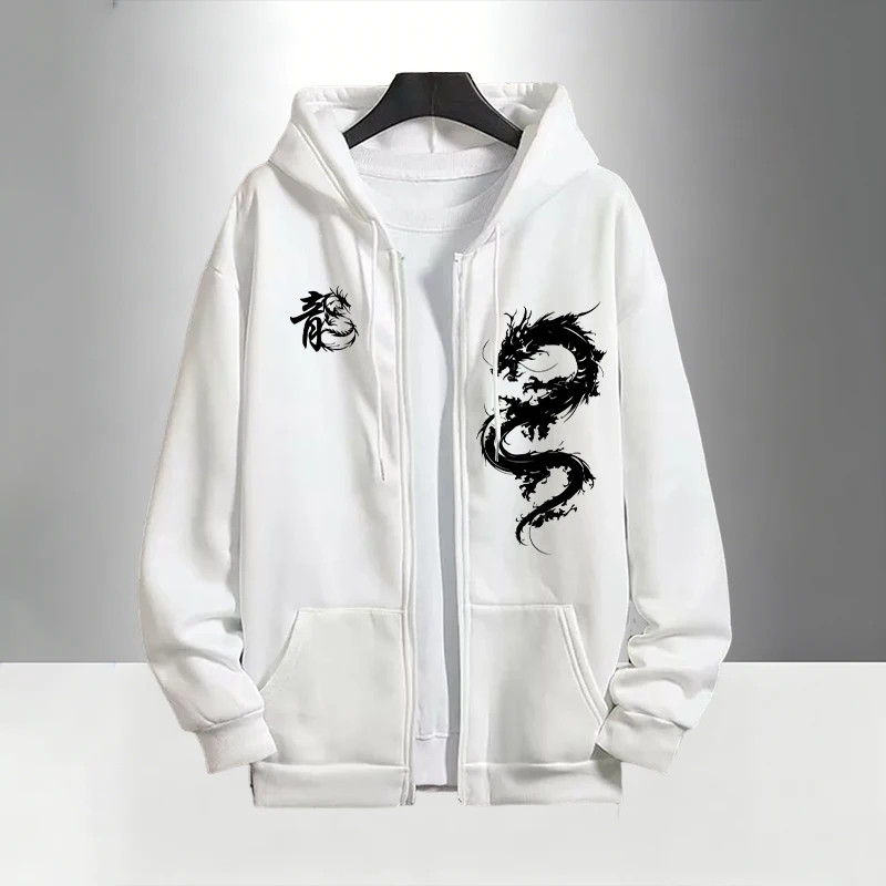 Conjunto de Moletom Masculino  - Men'S Fashion Zipper Hoodie avaliação e preço