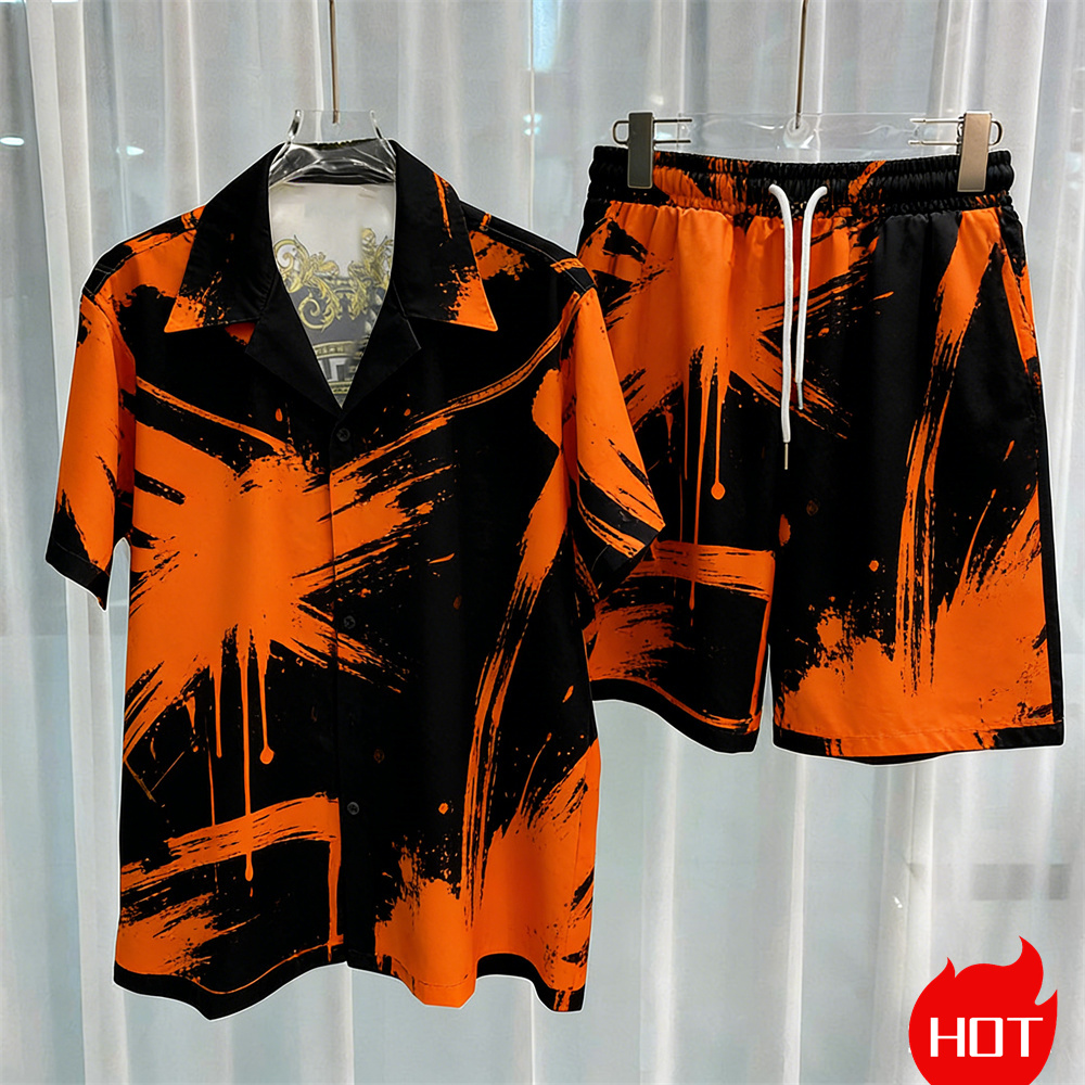 Conjunto masculino de duas peç - Men Fashion Upper avaliação e preço