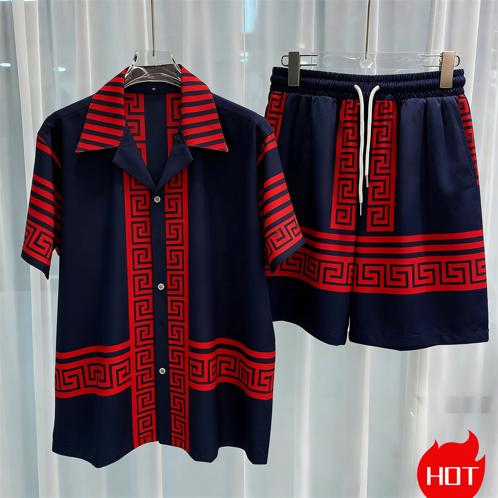 Conjunto masculino de duas peç - Men Fashion Upper avaliação e preço