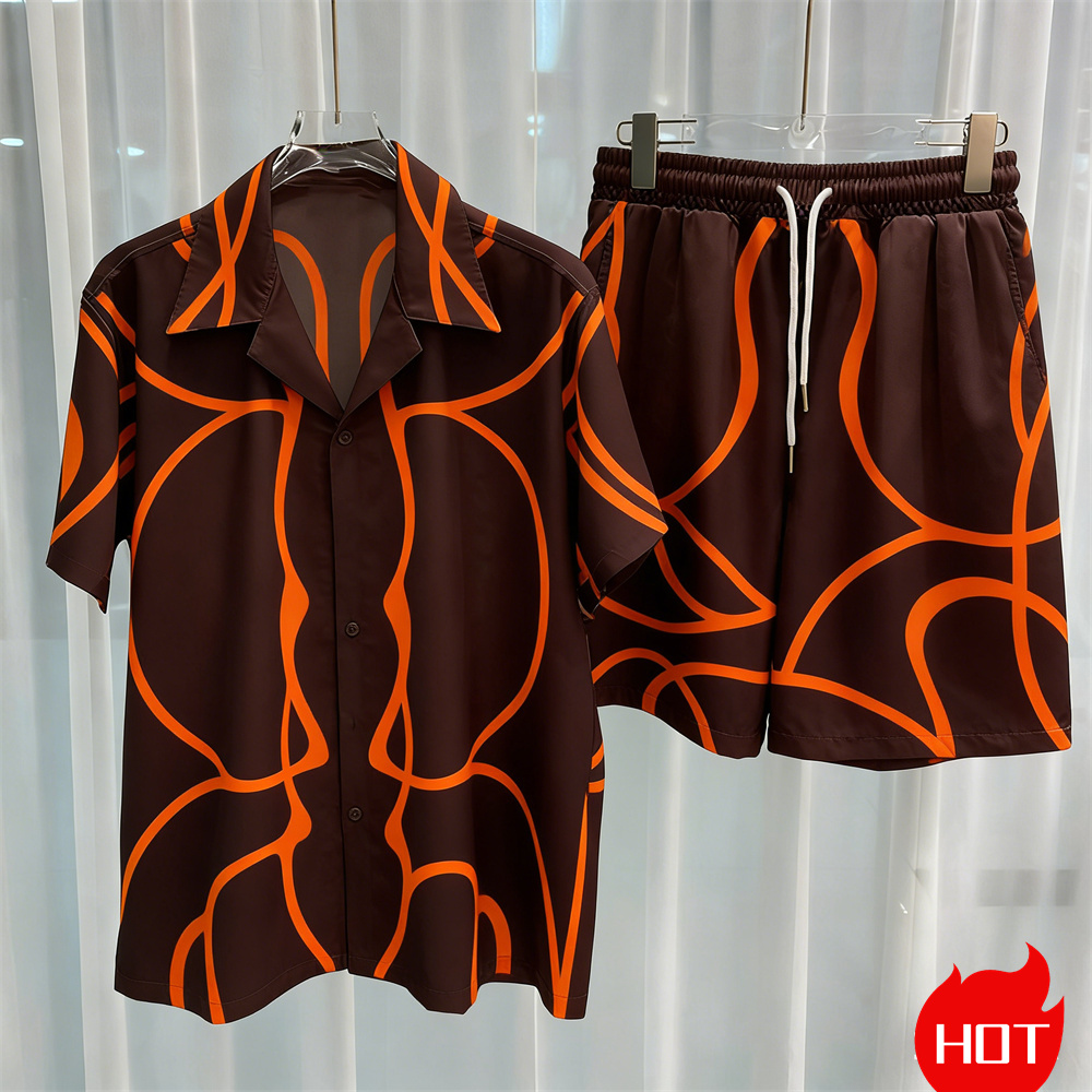 Conjunto masculino de duas peç - Men Fashion Upper avaliação e preço
