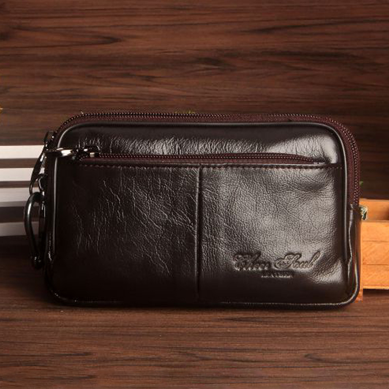 Couro genuíno Fanny Pack para  - Leather Belt Braided avaliação e preço