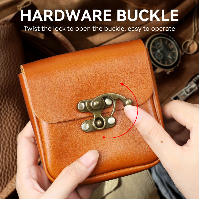 Bolsa de Cintura Pequena em Co - Leather Belt Braided avaliação e preço
