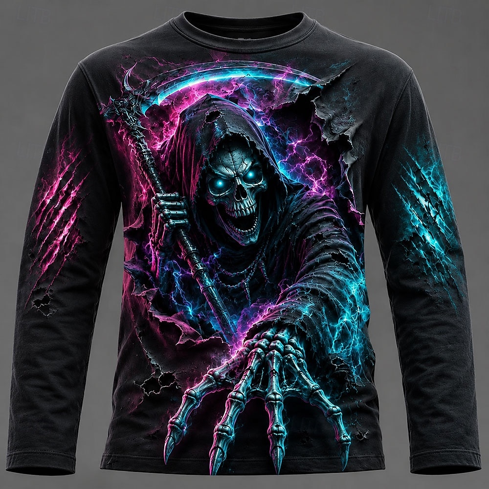 Camiseta Masculina de Manga Lo - Men Fashion Upper avaliação e preço