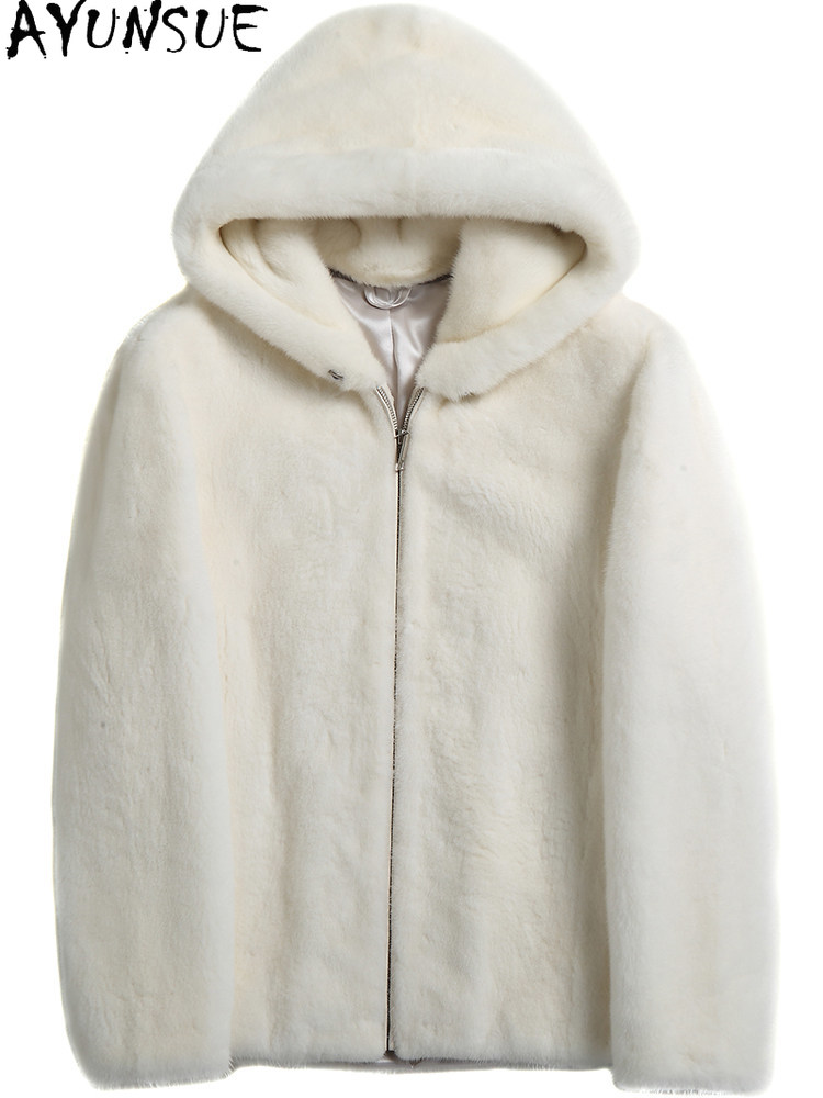 Casaco de Visom Natural AYUSNU - Men'S Fashion Zipper Hoodie avaliação e preço
