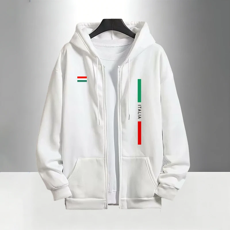 Conjunto Masculino de Moda Ita - Men'S Fashion Zipper Hoodie avaliação e preço
