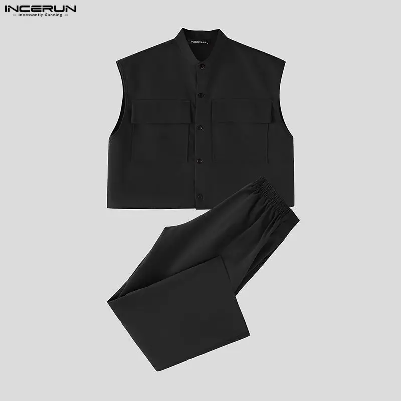 Conjuntos Masculinos INCERUN:  - Men Fashion Upper avaliação e preço