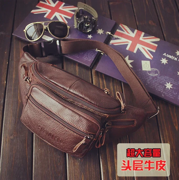 Bolsa de cintura de couro genu - Leather Belt Braided avaliação e preço