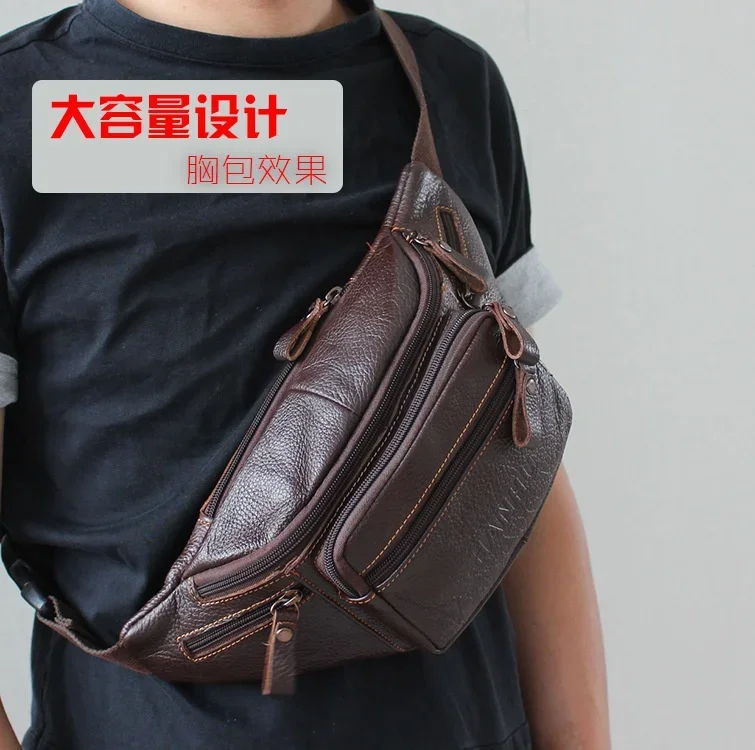 Bolsa de cintura de couro genu - Leather Belt Braided avaliação e preço