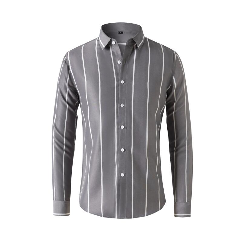 Camisa Social Masculina Listra - Mens Fashion Dress Shirts avaliação e preço