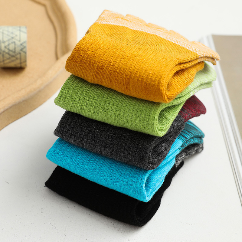 5 Pares de Meias Curtas Colori - Men'S Fashion Quarter Socks avaliação e preço