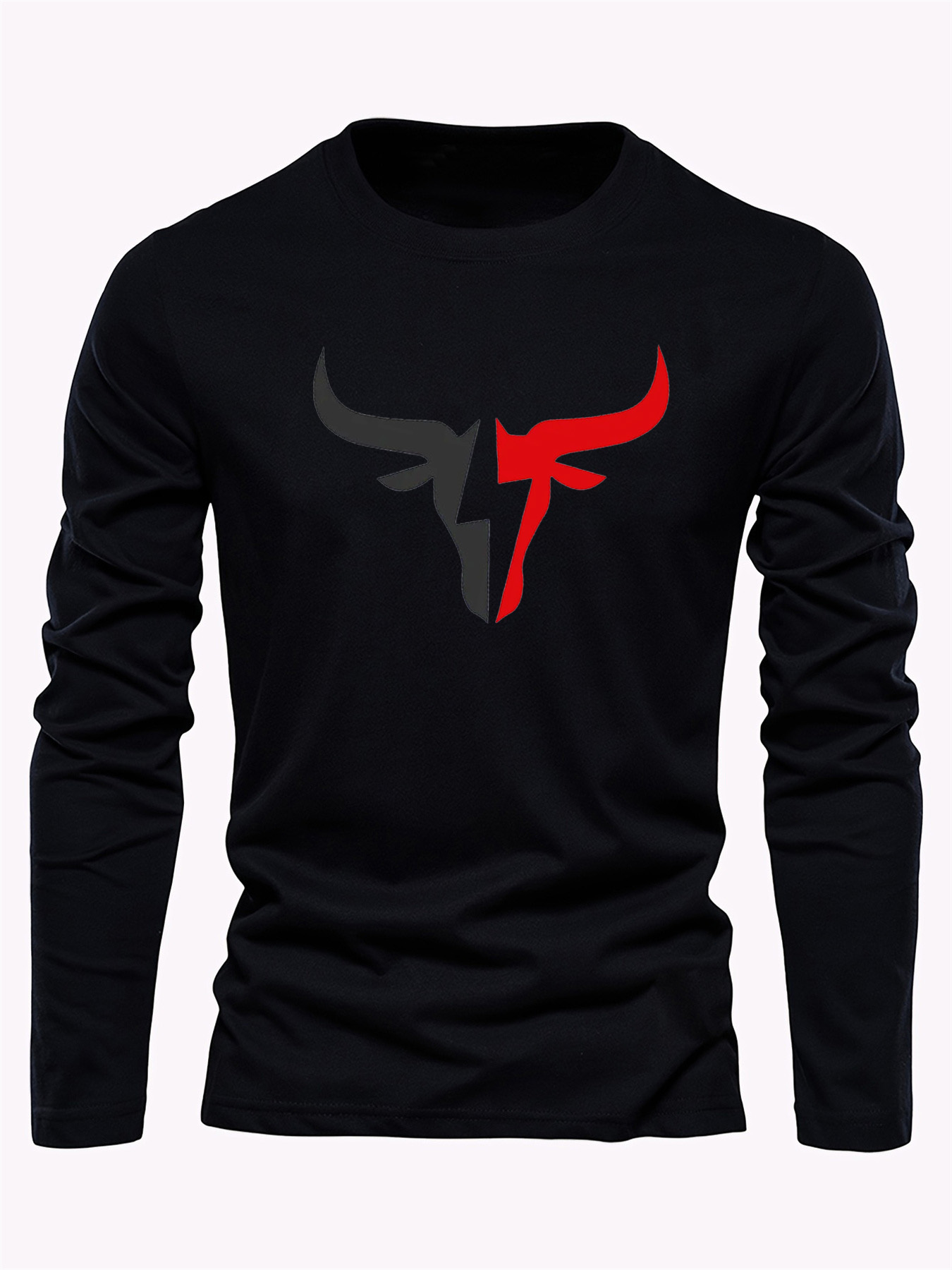 Camiseta Masculina de Manga Lo - Men Fashion Upper avaliação e preço