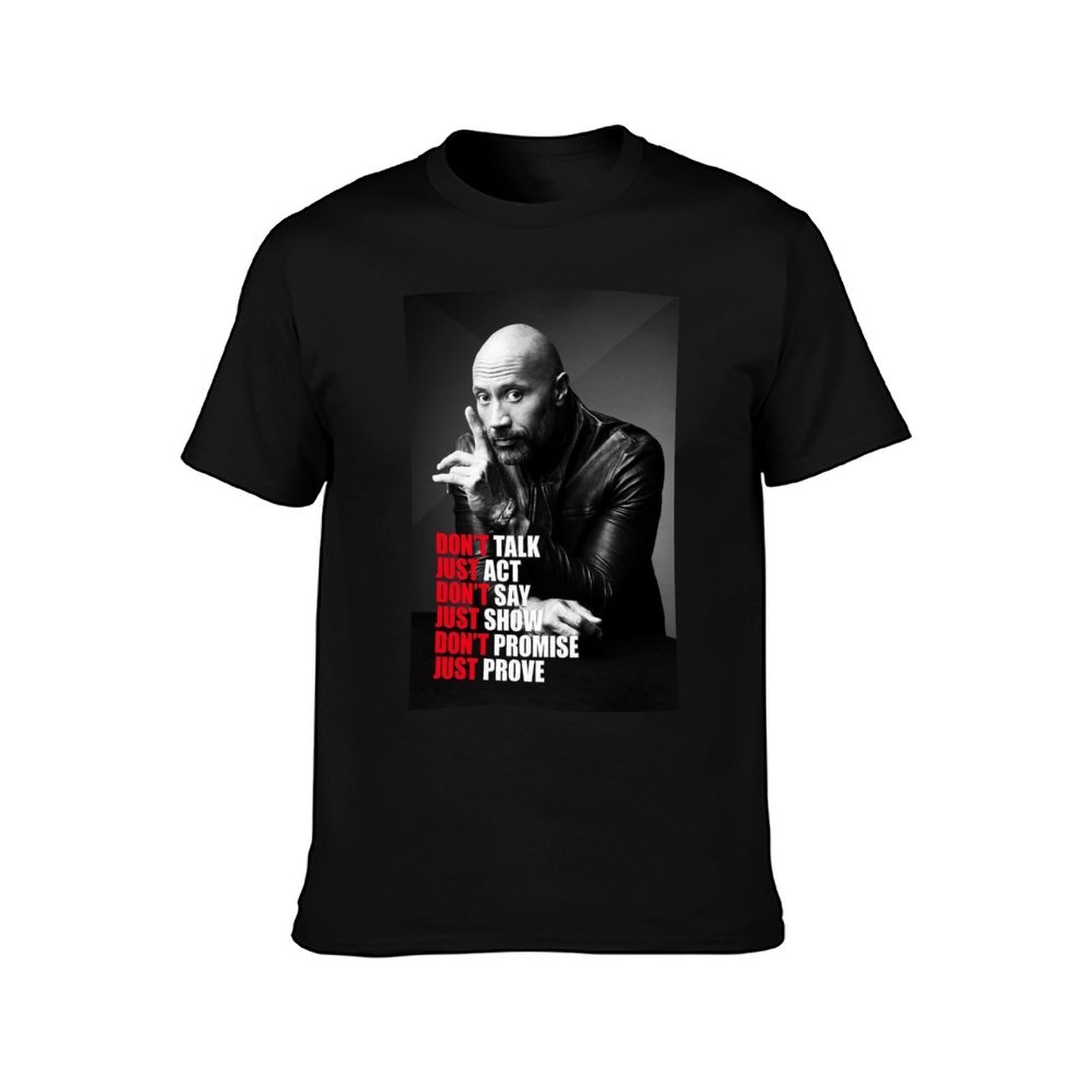 Camiseta com citações de Dwayn - Men'S Fashion Quotes avaliação e preço