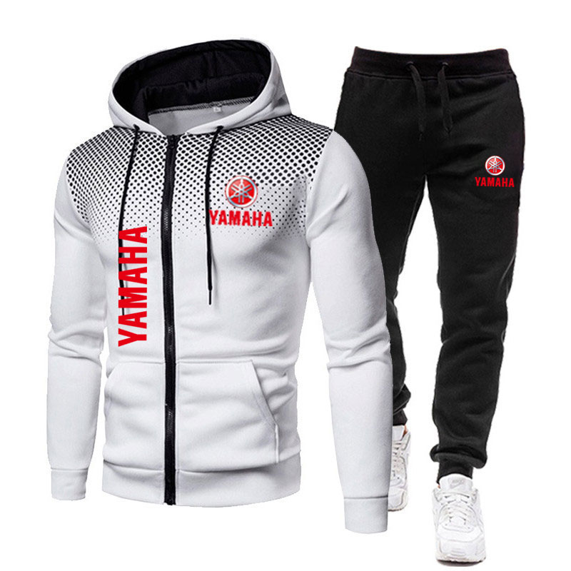 Conjuntos Masculinos Yamaha co - Men'S Fashion Zipper Hoodie avaliação e preço
