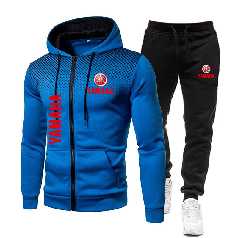 Conjuntos Masculinos Yamaha co - Men'S Fashion Zipper Hoodie avaliação e preço