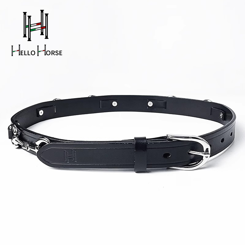 Olá cavalo cinto esportivo equ - Leather Belt Braided avaliação e preço