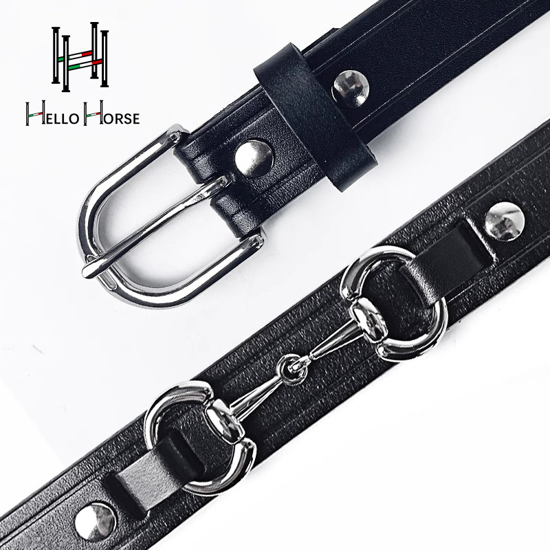 Olá cavalo cinto esportivo equ - Leather Belt Braided avaliação e preço