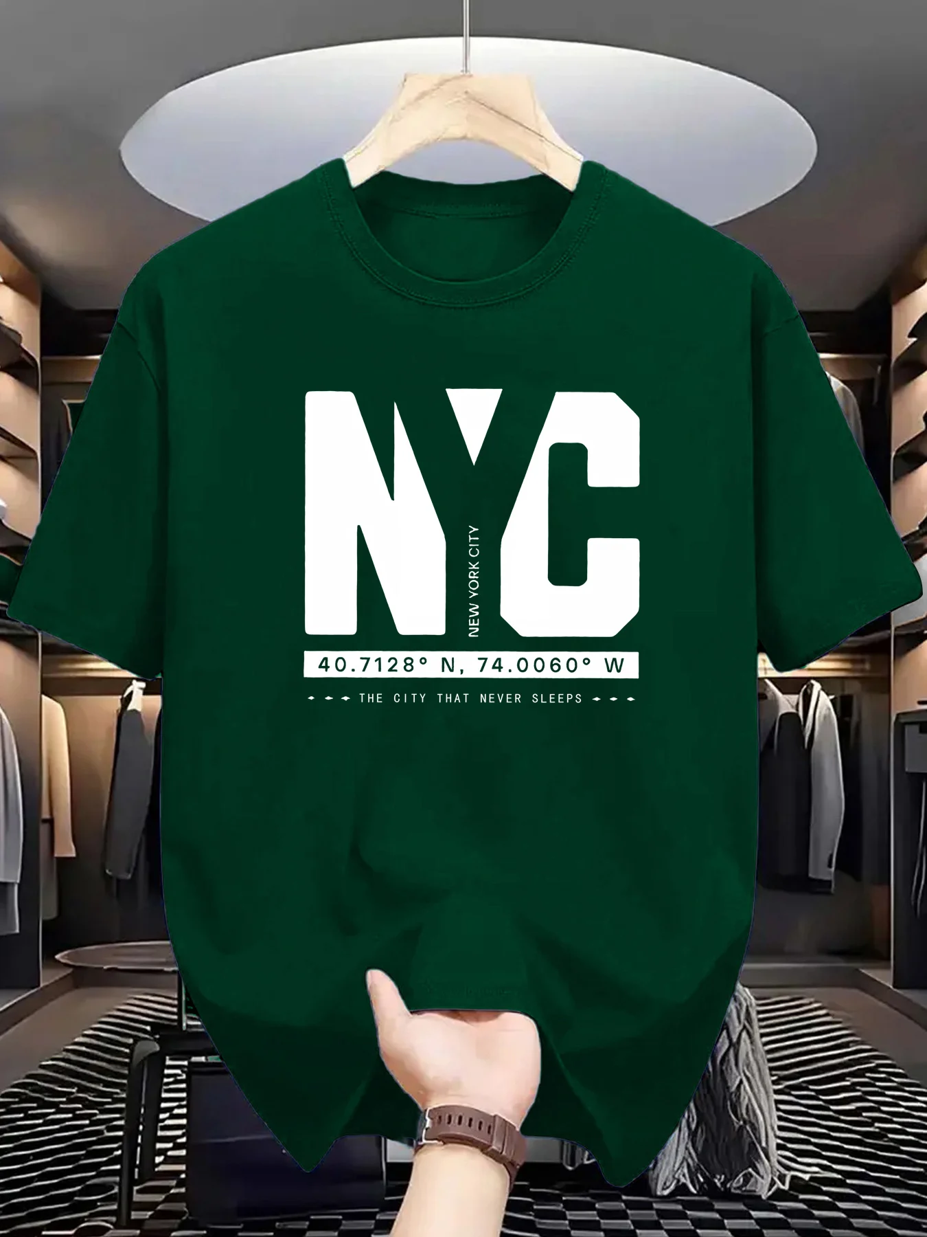 Camiseta Masculina de Verão co - York Men'S Fashion avaliação e preço