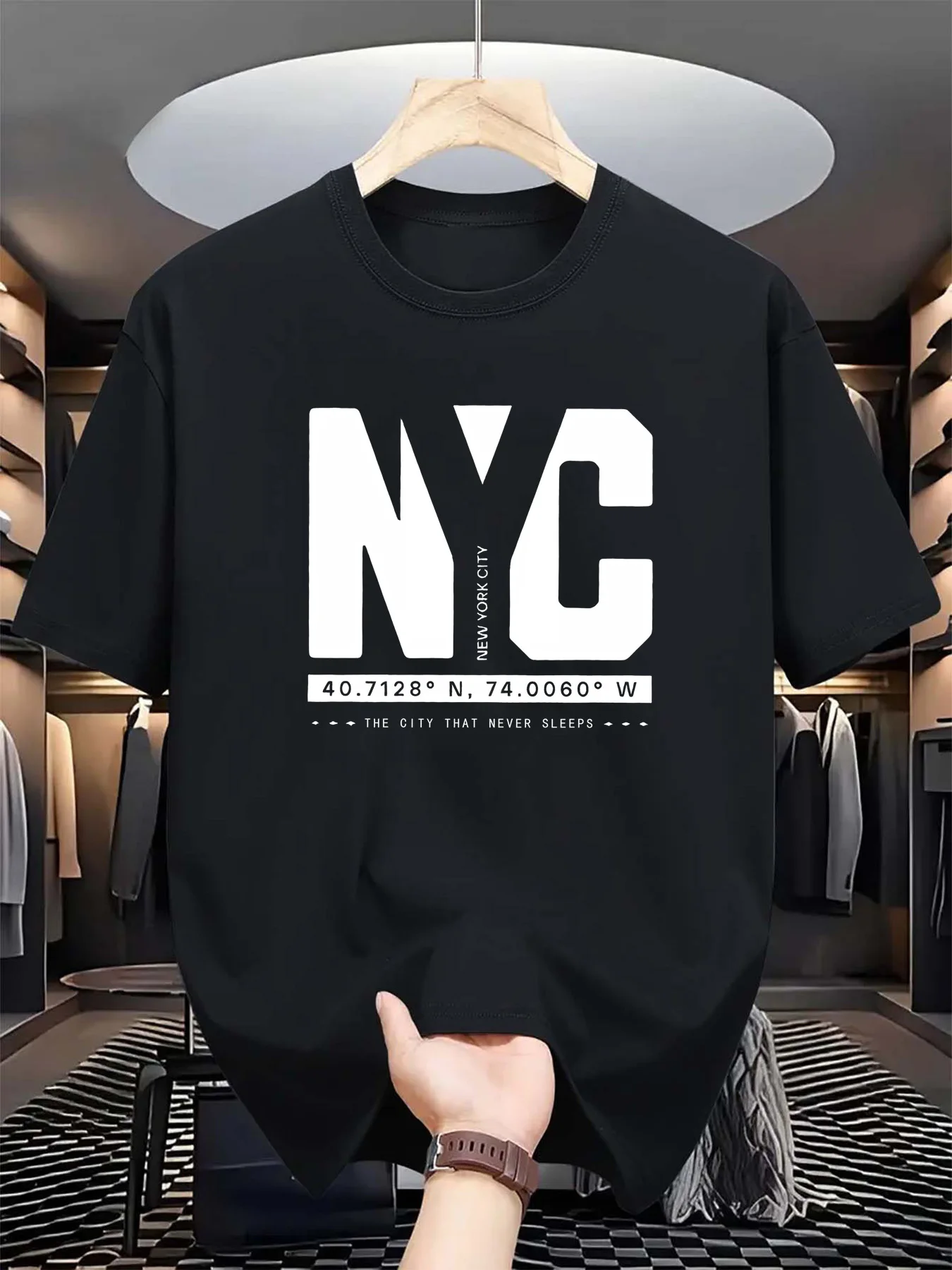 Camiseta Masculina de Verão co - York Men'S Fashion avaliação e preço