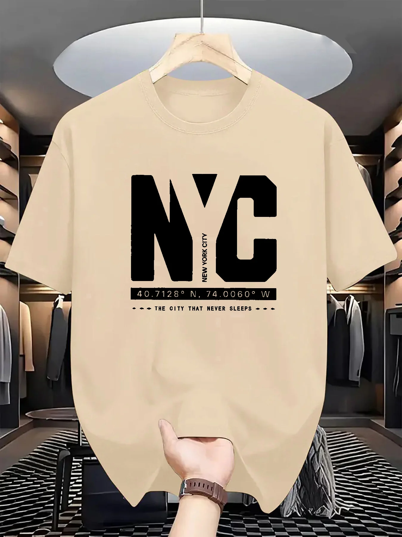 Camiseta Masculina de Verão co - York Men'S Fashion avaliação e preço