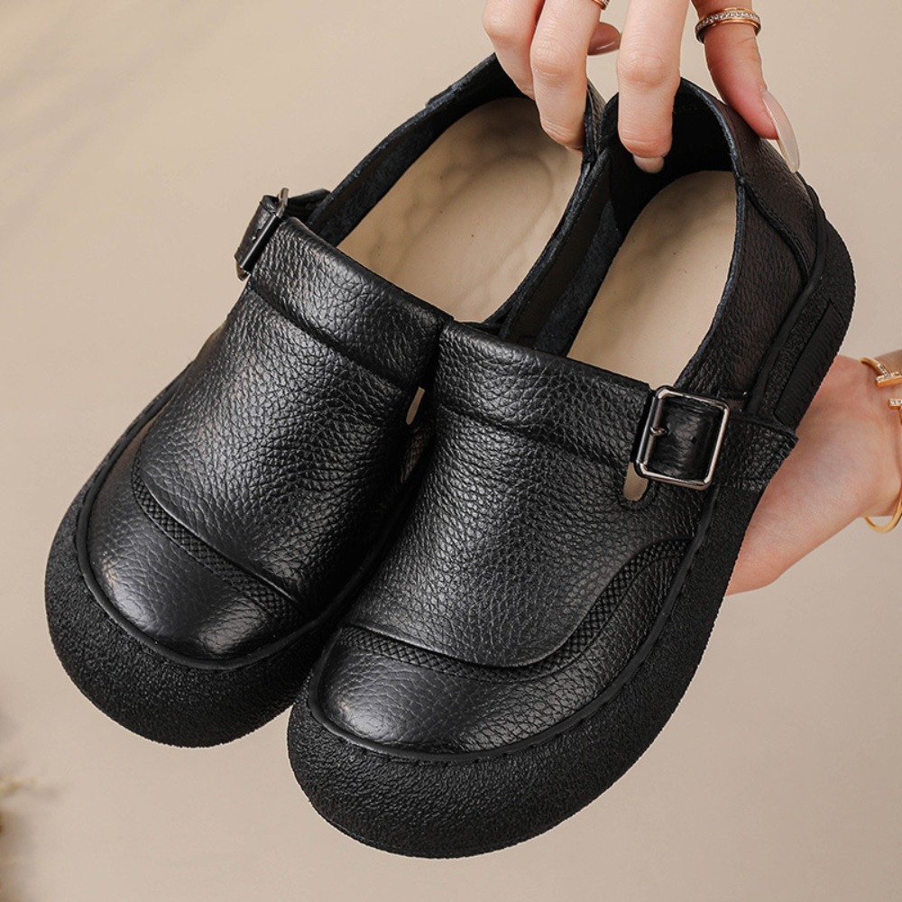 Sapatos casuais únicos para mu - Leather Belt Braided avaliação e preço