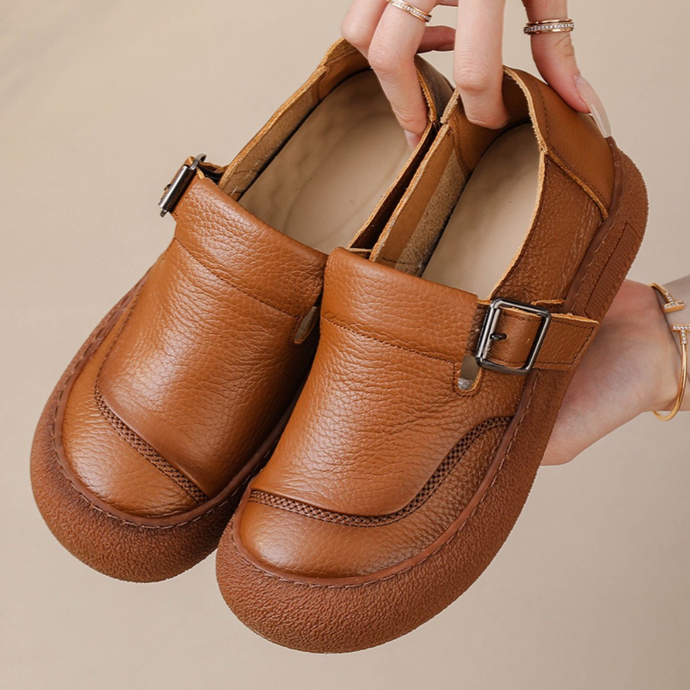 Sapatos casuais únicos para mu - Leather Belt Braided avaliação e preço