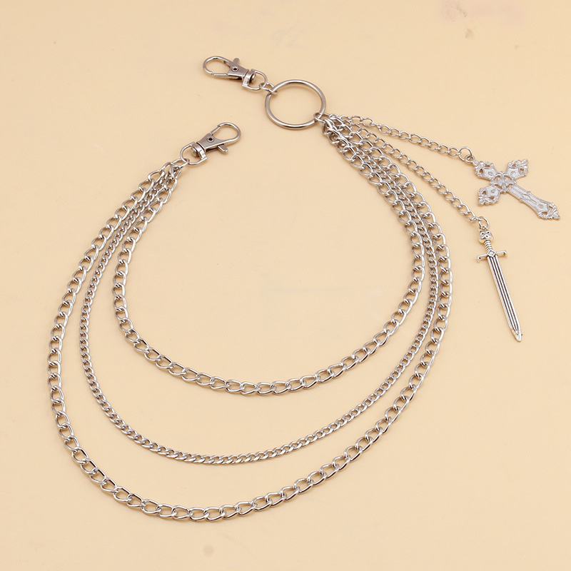 Hip hop crânio cruz calças cin - Leather Belt Braided avaliação e preço
