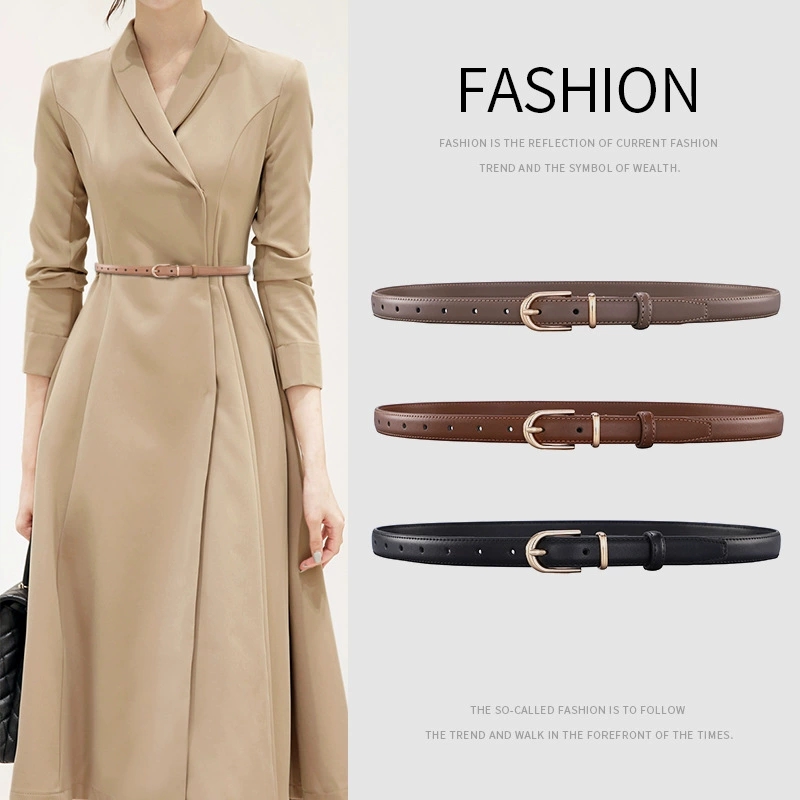 Cinto Feminino de Couro Legíti - Leather Belt Braided avaliação e preço