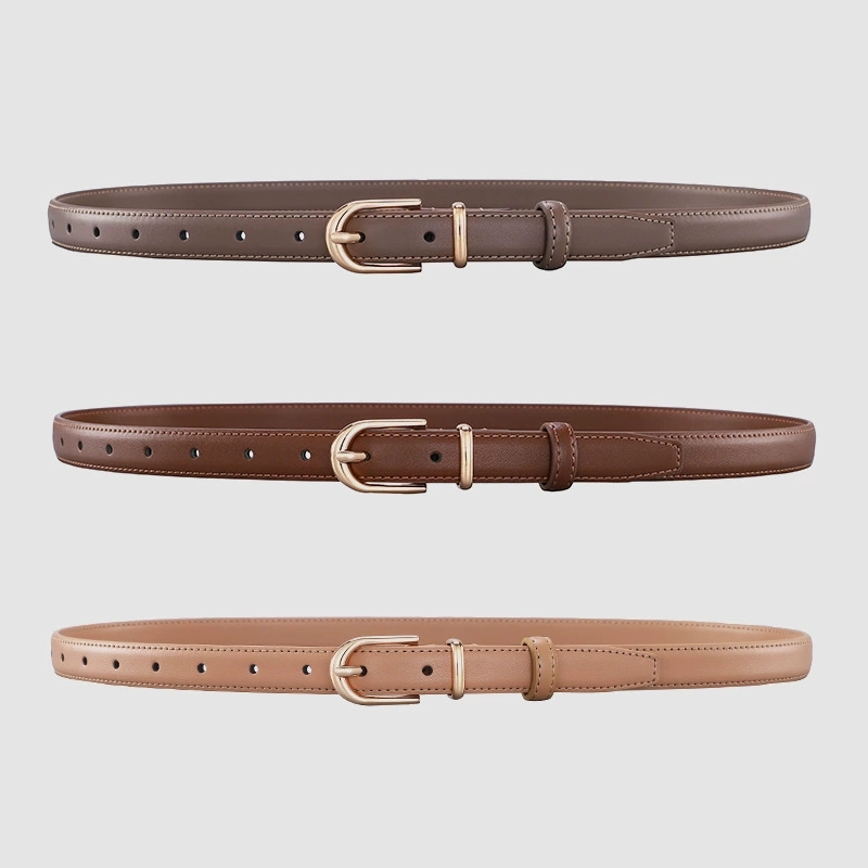 Cinto Feminino de Couro Legíti - Leather Belt Braided avaliação e preço