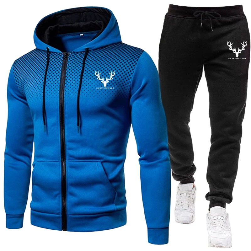 Conjunto Masculino 2026 Nova C - Men'S Fashion Zipper Hoodie avaliação e preço