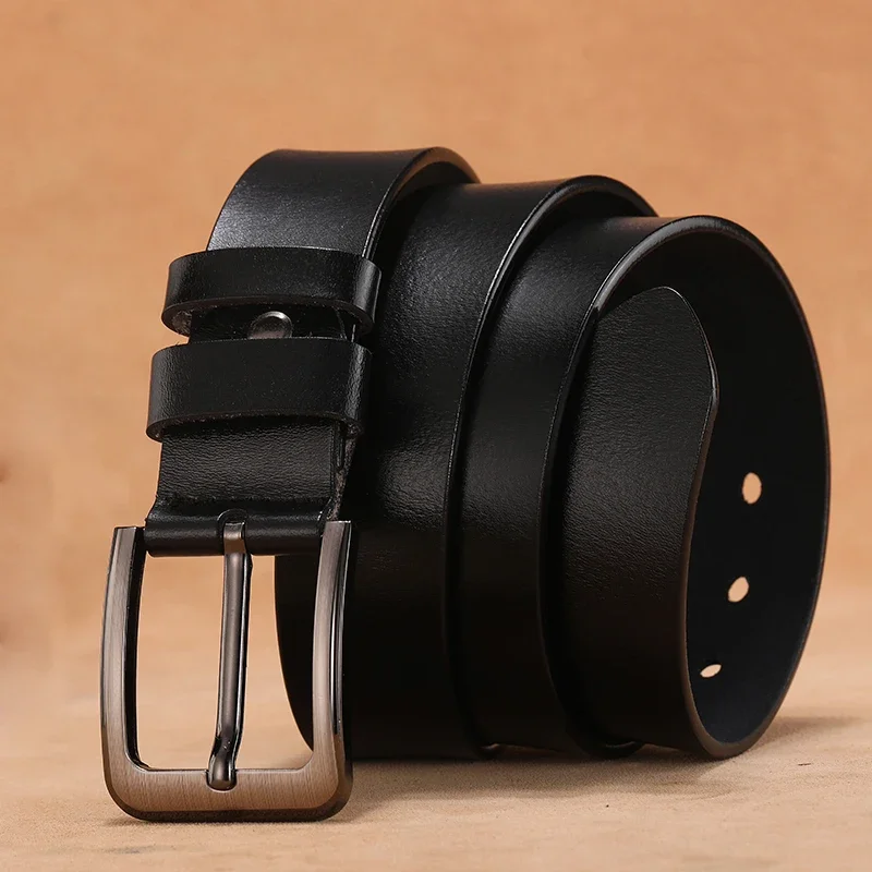 Cintos de couro genuíno mascul - Leather Belt Braided avaliação e preço