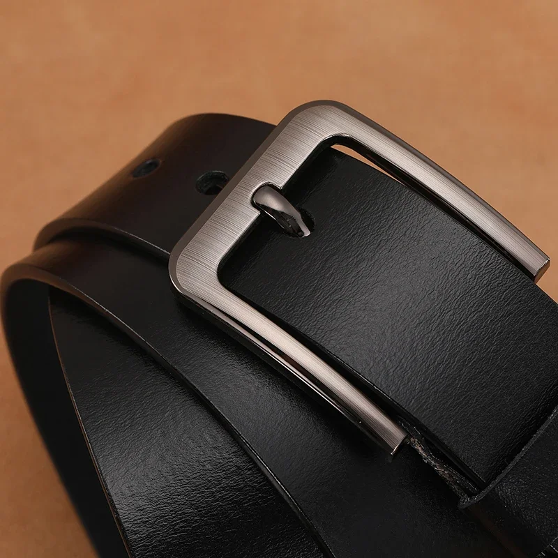 Cintos de couro genuíno mascul - Leather Belt Braided avaliação e preço