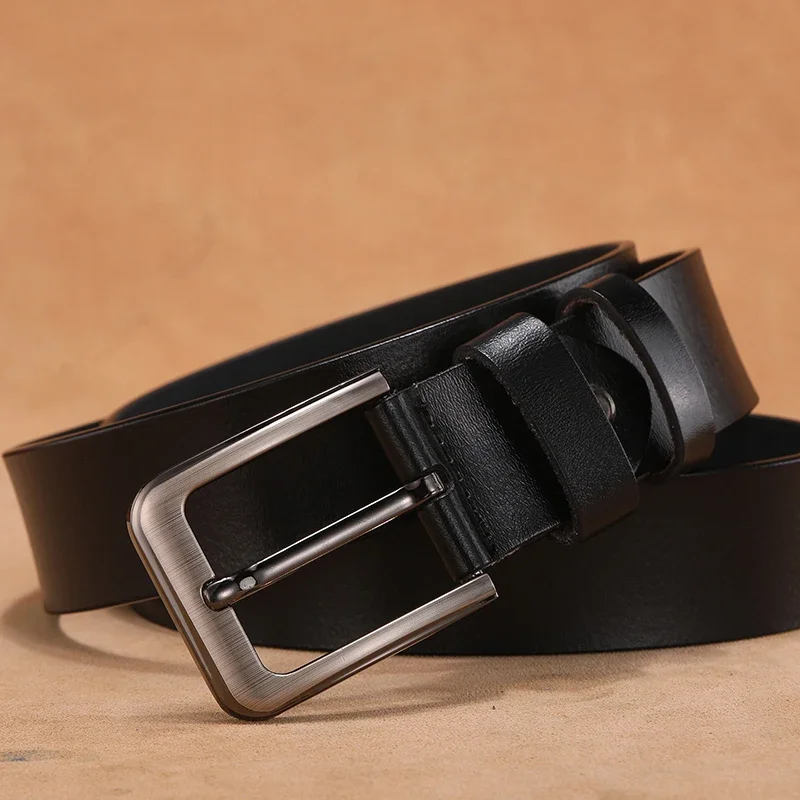Cintos de couro genuíno mascul - Leather Belt Braided avaliação e preço