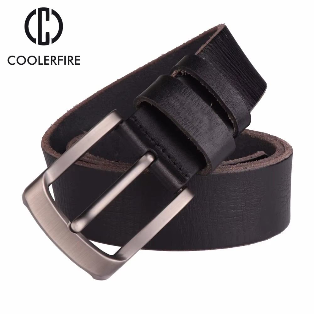 Ccoolerfire cinto masculino de - Leather Belt Braided avaliação e preço
