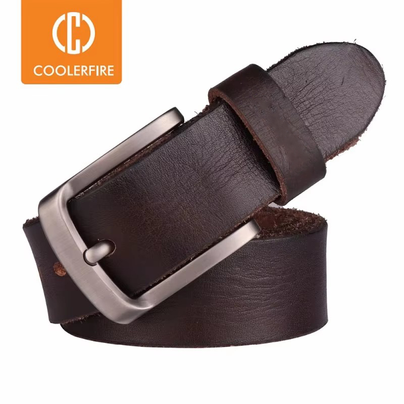 Ccoolerfire cinto masculino de - Leather Belt Braided avaliação e preço